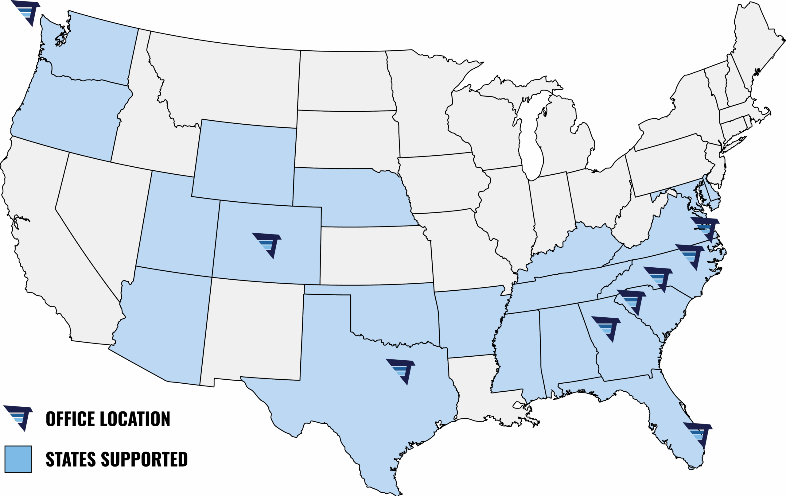 Vfd all locations map